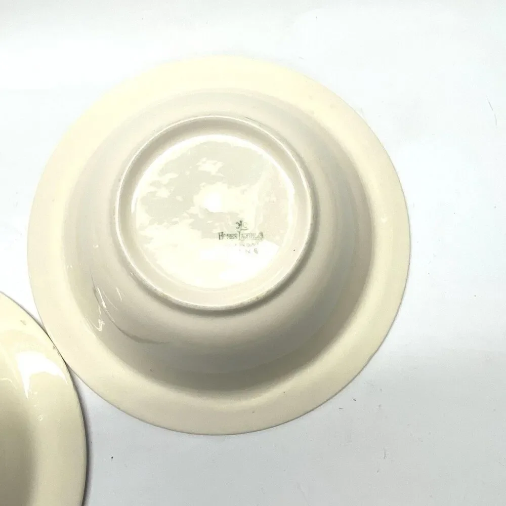 Homer Laughlin Majestic Lot of 3 Rimmed Soup Bowls 9